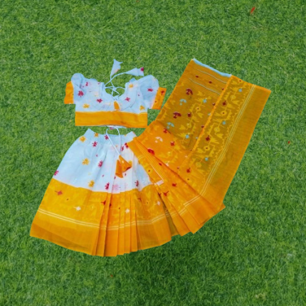 স্কিন প্রিন্ট রেডি শাড়ী