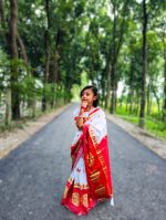 চাকা কাতান রেডি শাড়ী